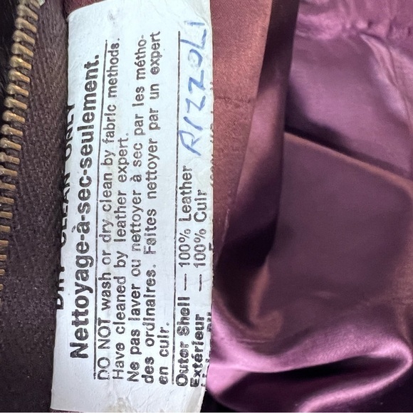 Vintage 70s Jeno du Paris Brown Leather Trench Coat Size Small Made in Canada - Picture 14 of 16